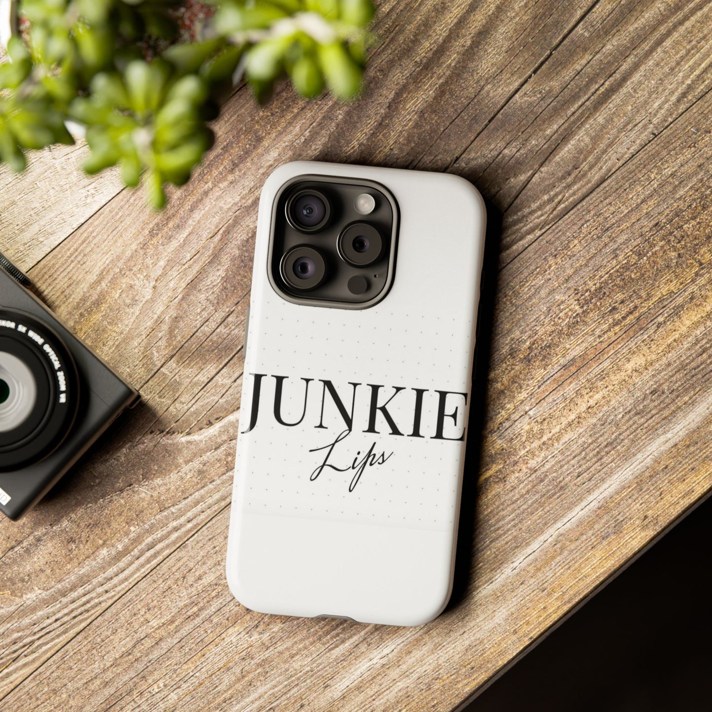 Stylish Phone Case - Junkie Lips Design
