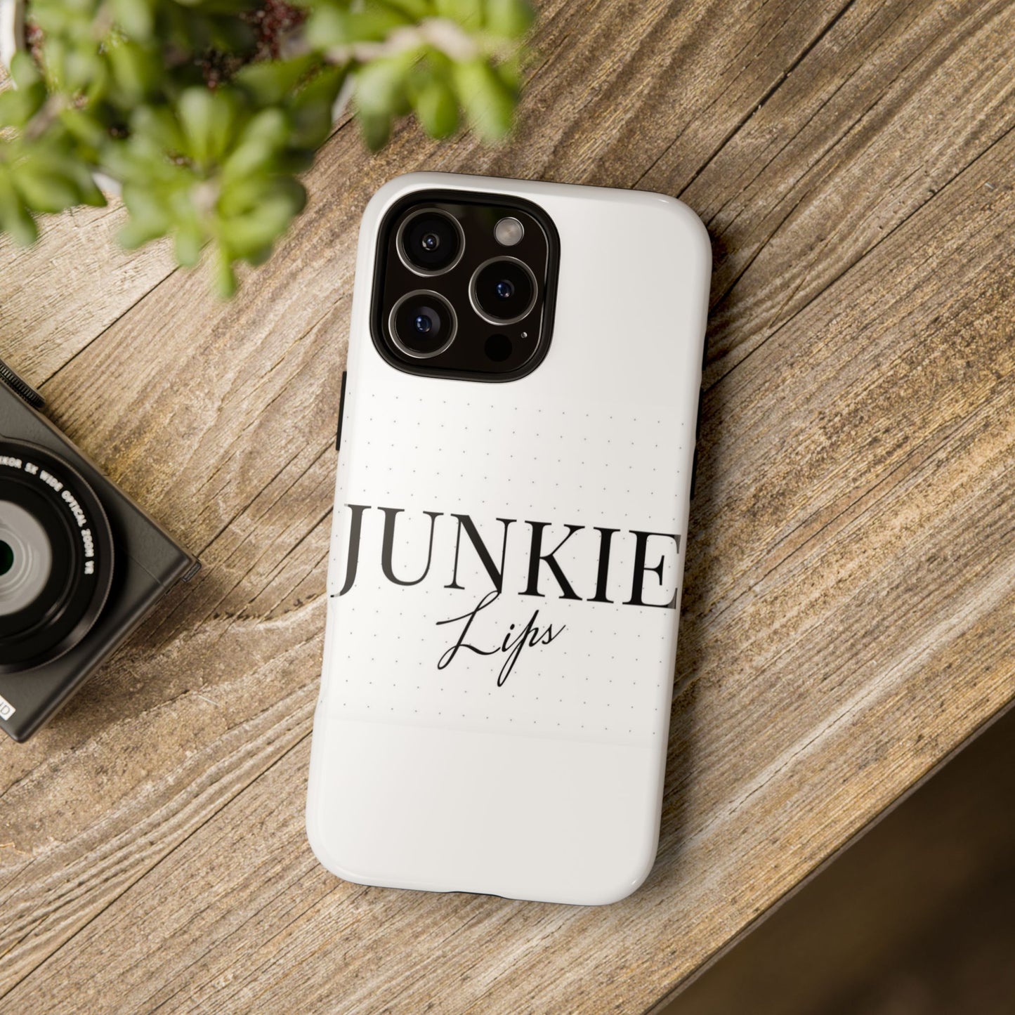 Stylish Phone Case - Junkie Lips Design