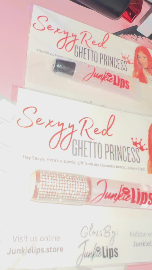 Sexy Red Ghetto Princess Squeeze